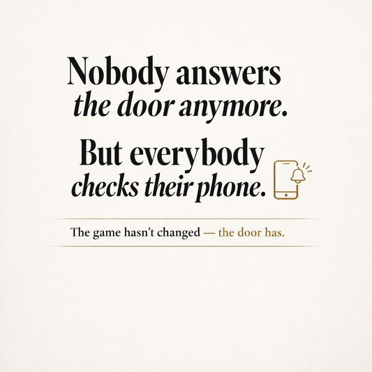 Digital Door Knocking: The New Way to Get In Front of Customers Before They Ever Need You